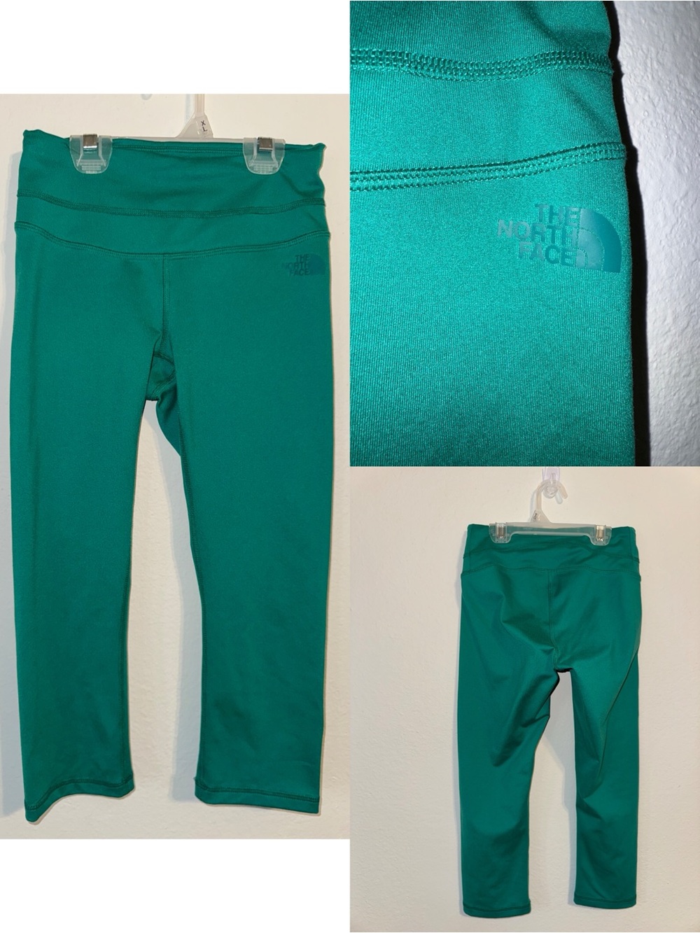 The North Face Teal Active Capri Leggings - Picture 1 of 1